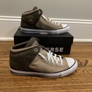 Converse Chuck Taylor All Star High Street Mid Cargo White Shoes Men's Size 8